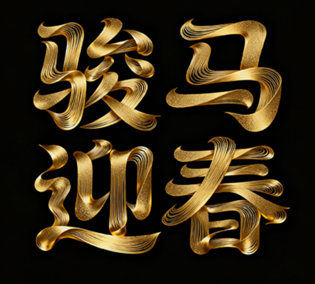 极简纯黑背景，居中九宫格排列艺术化数...